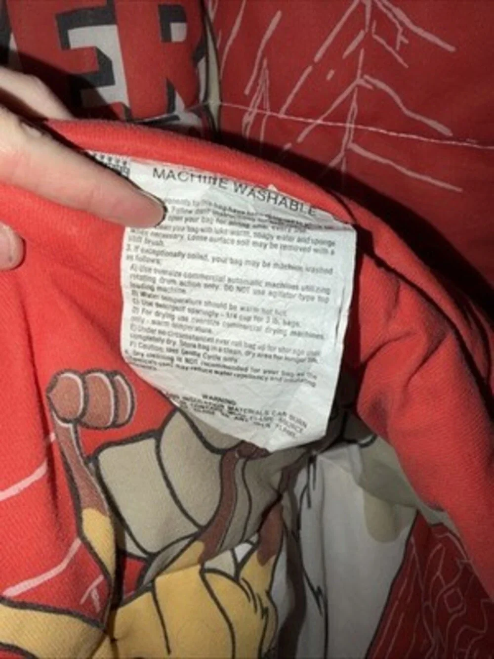 Vintage Oliver And Company Sleeping Bag (Hole On The Bottom) 54’’ X 30’’ Zipped